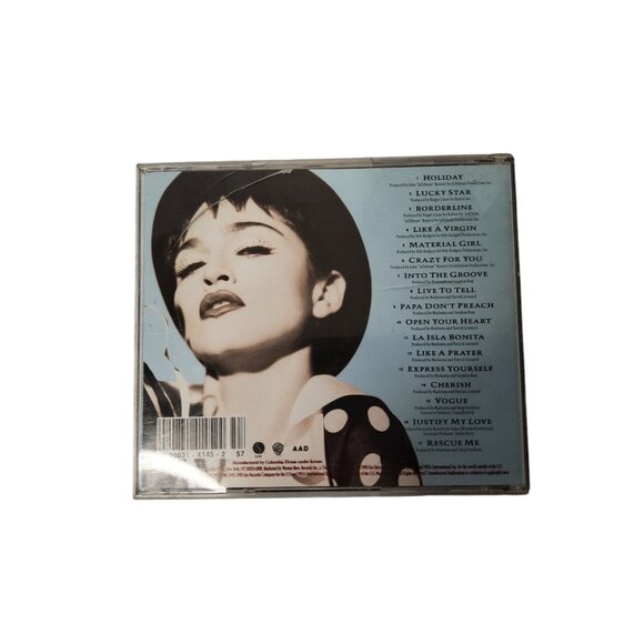 vintage 1990 warner madonna "the immaculate conception" cd. - Picture 2 of 2